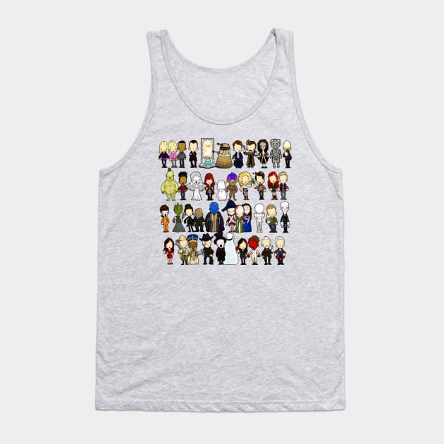 A trip through time and space Tank Top by SpacebatDesigns 